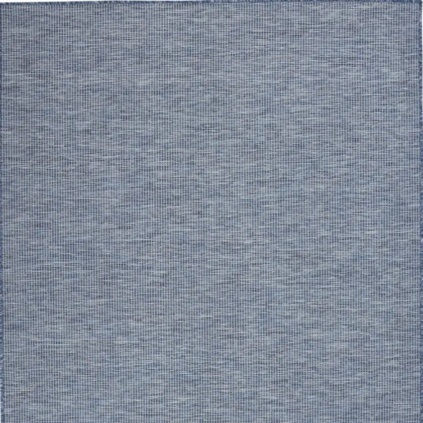 Navy Blue Power Loom Area Rug Photo 4