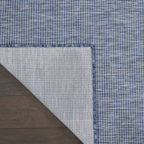 Navy Blue Indoor Outdoor Area Rug Photo 5