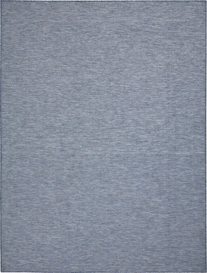 Navy Blue Indoor Outdoor Area Rug Photo 2