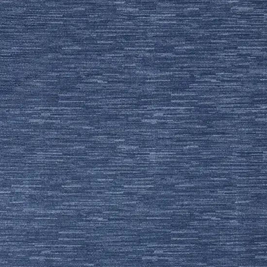 Navy Blue Indoor Outdoor Area Rug Photo 4