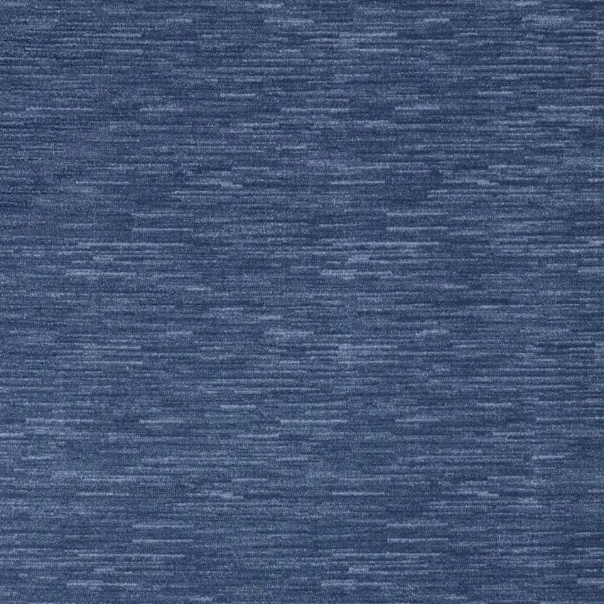 Navy Blue Indoor Outdoor Area Rug Photo 4