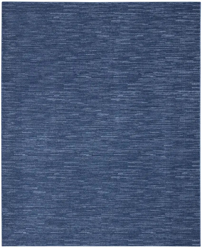 Navy Blue Power Loom Area Rug Photo 2