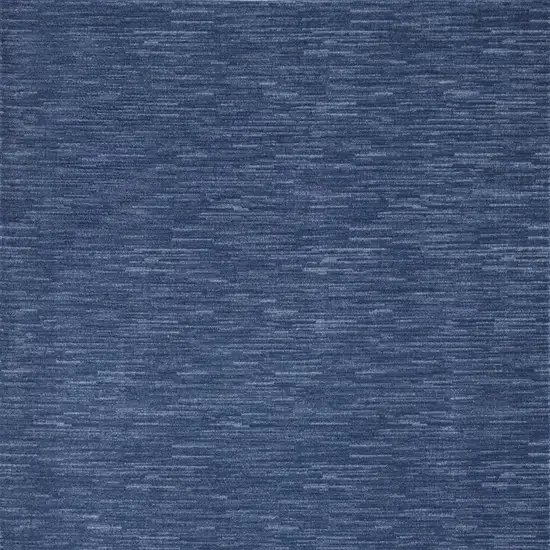 Navy Blue Indoor Outdoor Area Rug Photo 5