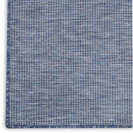 Navy Blue Indoor Outdoor Area Rug Photo 3
