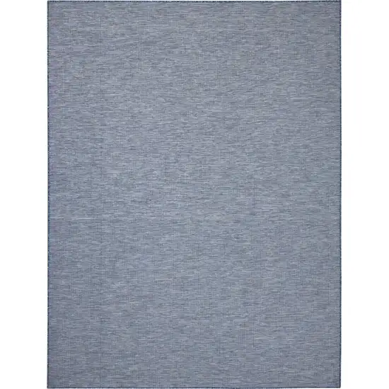 Navy Blue Indoor Outdoor Area Rug Photo 3