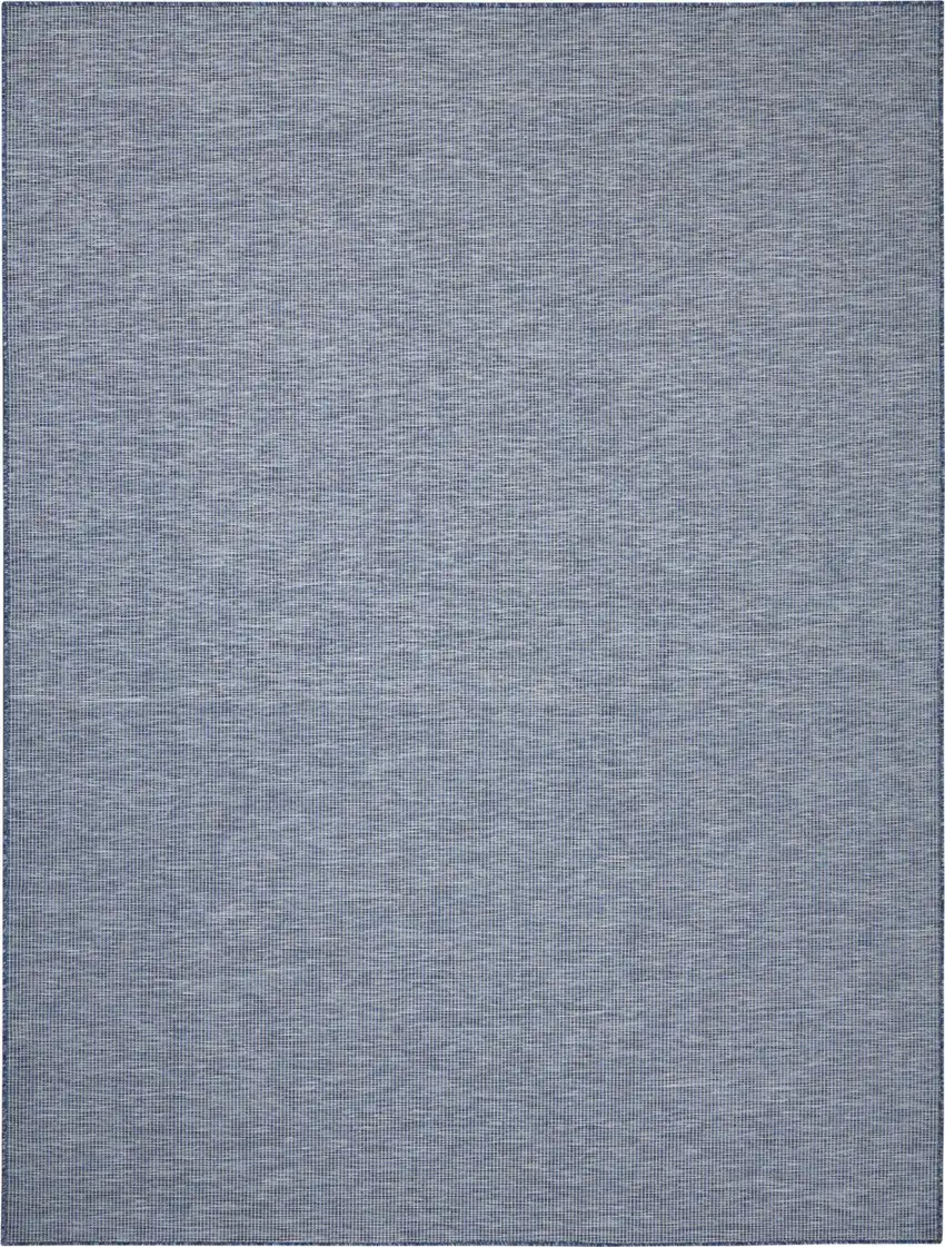 Navy Blue Power Loom Area Rug Photo 1