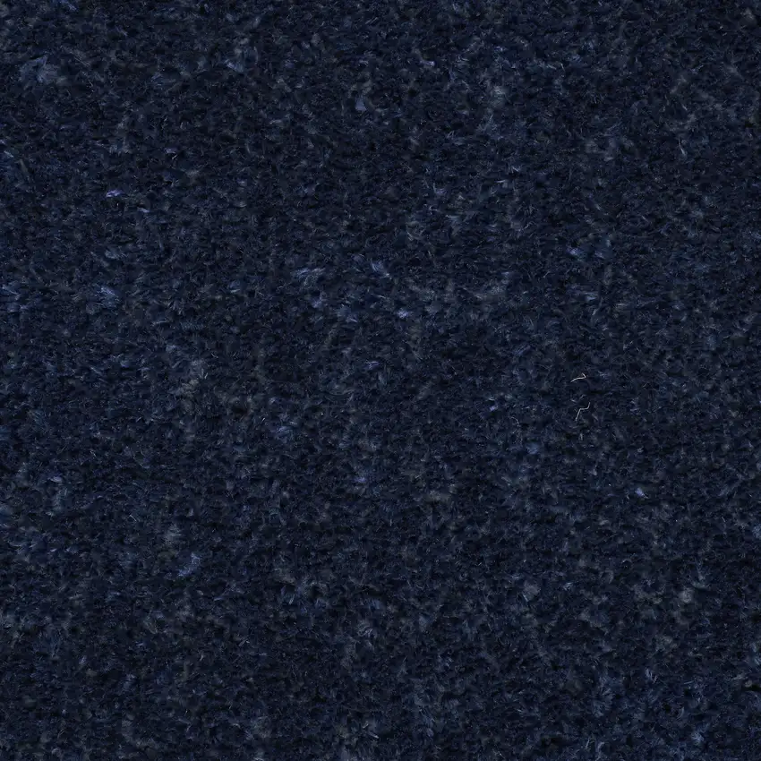 Navy Blue Shag Power Loom Area Rug Photo 9