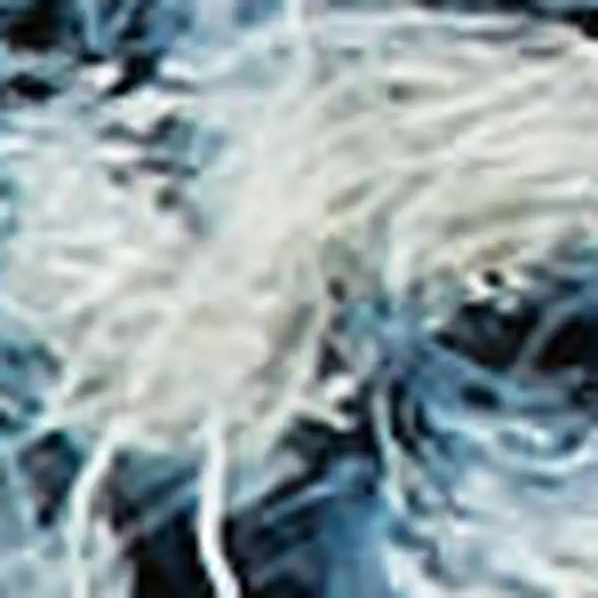 Navy Blue Wool Area Rug Photo 2