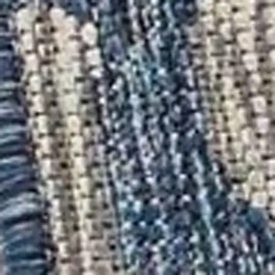 Blue And Gray Indoor Outdoor Area Rug Photo 8