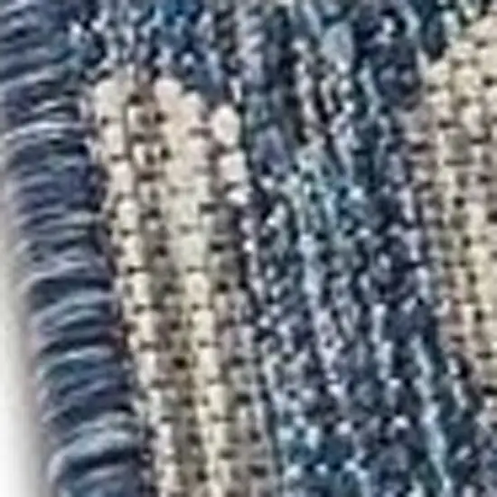 Blue And Gray Indoor Outdoor Area Rug Photo 7