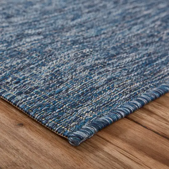 Navy Coral Reef Indoor Outdoor Area Rug Photo 6