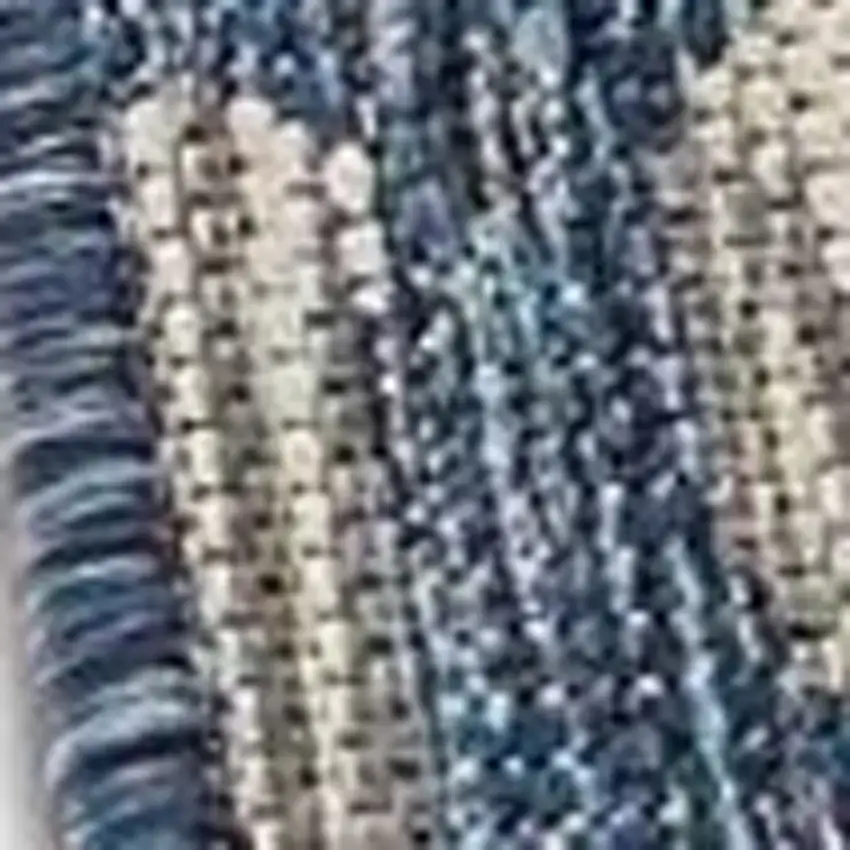 Blue And Gray Indoor Outdoor Area Rug Photo 9