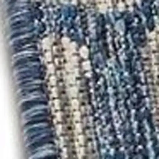Blue And Gray Indoor Outdoor Area Rug Photo 3