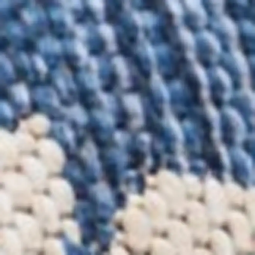 Blue And Gray Indoor Outdoor Area Rug Photo 7