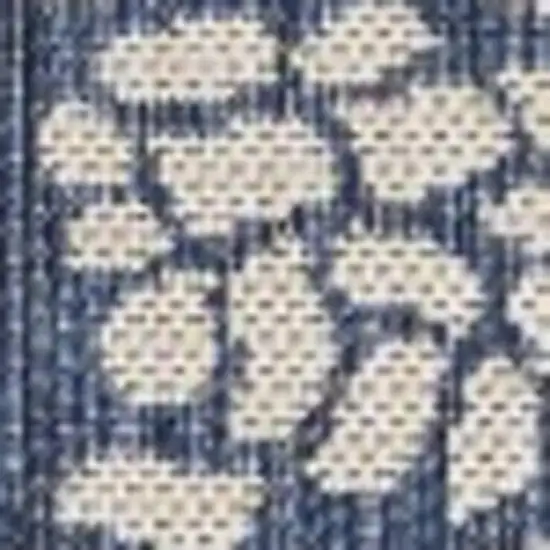 Blue And Gray Indoor Outdoor Area Rug Photo 6