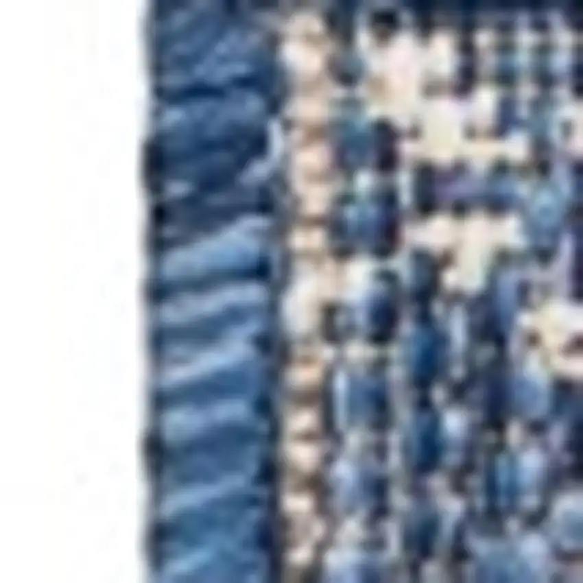 Blue And Gray Indoor Outdoor Area Rug Photo 5