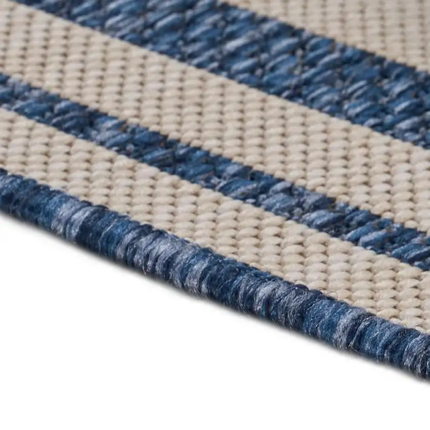 Navy Nautical Indoor Outdoor Area Rug Photo 10