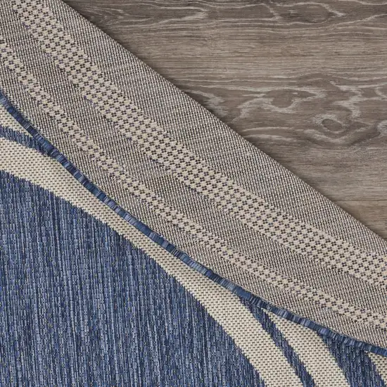 Navy Nautical Indoor Outdoor Area Rug Photo 4