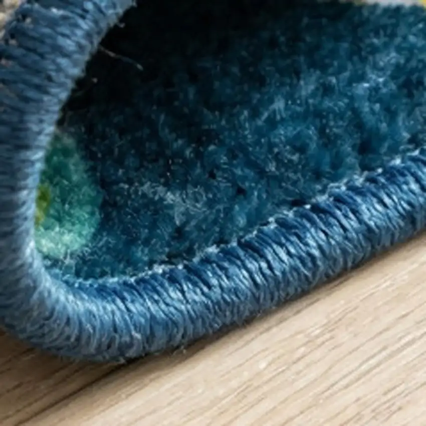 Navy Red and Orange Juvenile Airplanes Youthful Area Rug Photo 2