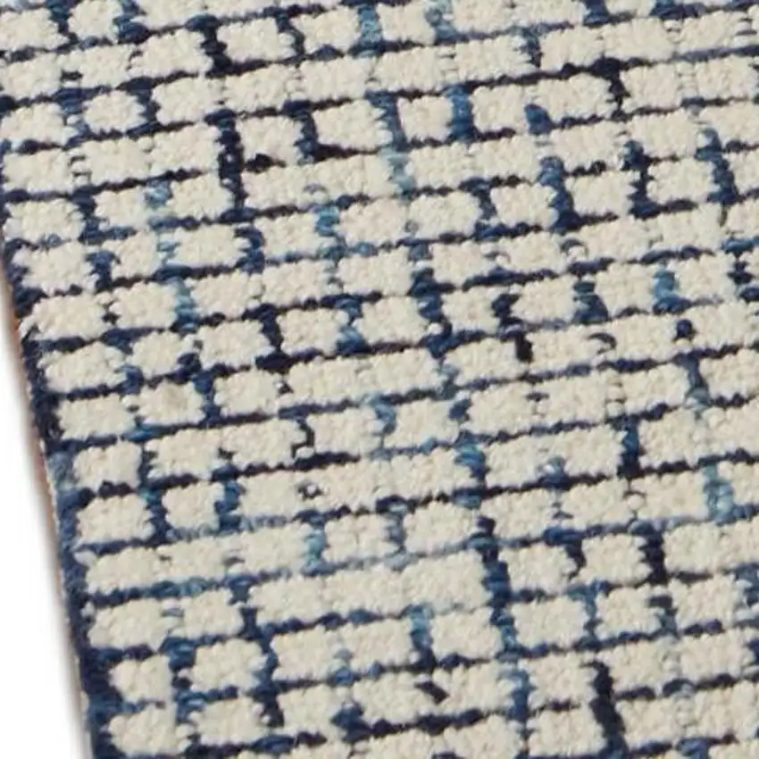 Ivory Wool Hand Loomed Area Rug Photo 9