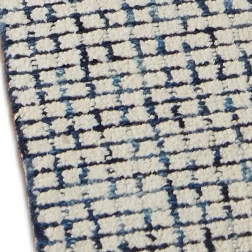 Ivory Wool Hand Loomed Area Rug Photo 8