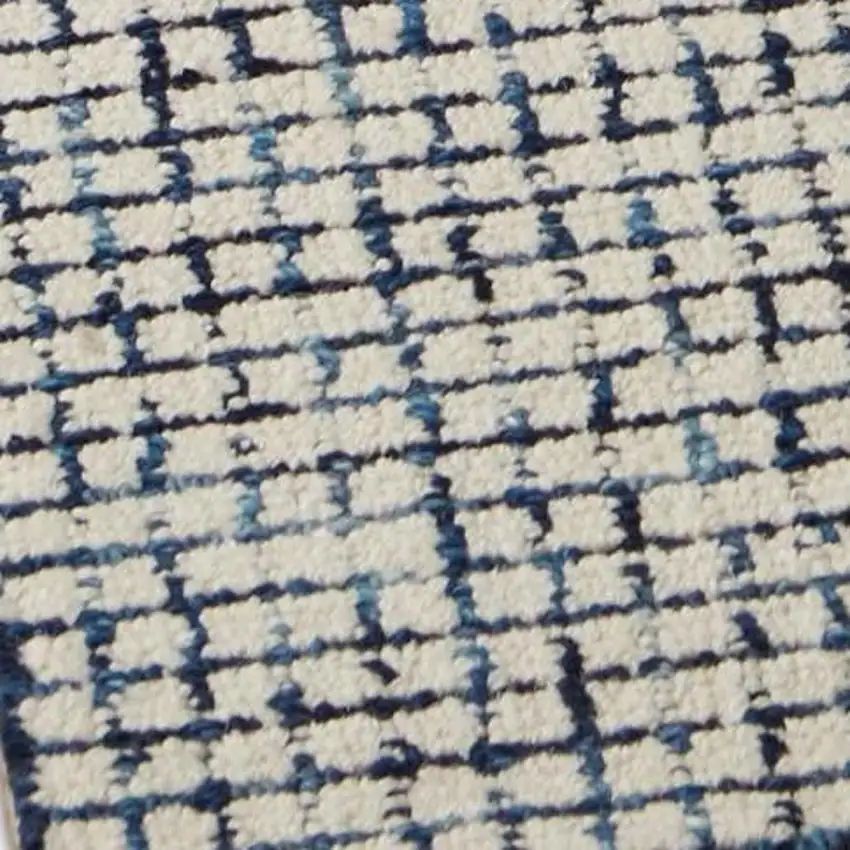 Ivory Wool Hand Loomed Area Rug Photo 9