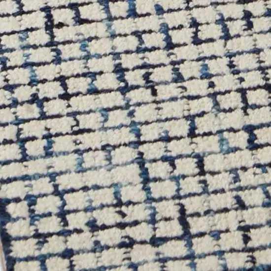 Ivory Wool Hand Loomed Area Rug Photo 9