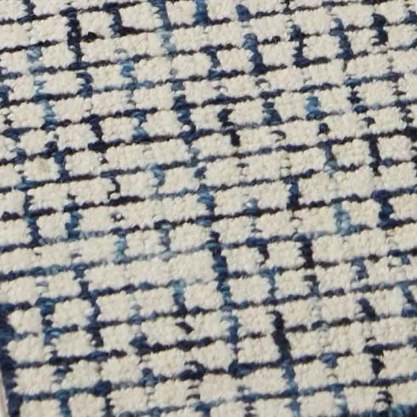 Ivory Wool Hand Loomed Area Rug Photo 9