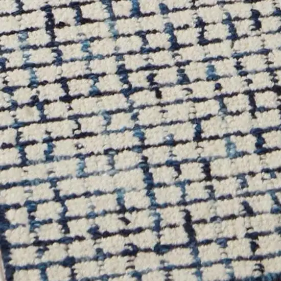Ivory Wool Hand Loomed Area Rug Photo 9