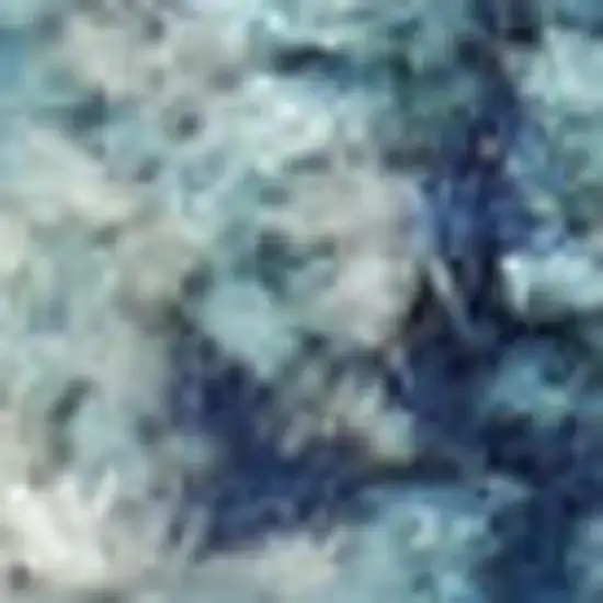 Blue And Ivory Abstract Area Rug Photo 1