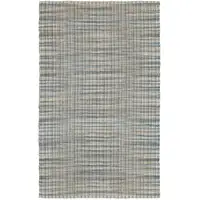 Photo of Navy and Natural Interwoven Area Rug