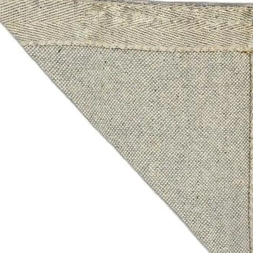 Navy and Natural Interwoven Area Rug Photo 11