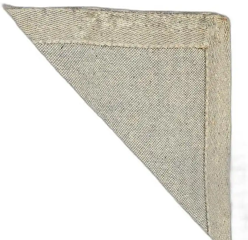 Navy and Natural Interwoven Area Rug Photo 12