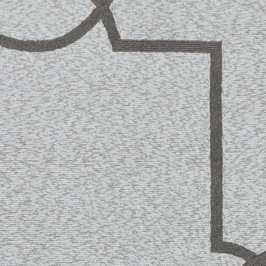 Ivory Indoor Outdoor Area Rug Photo 6