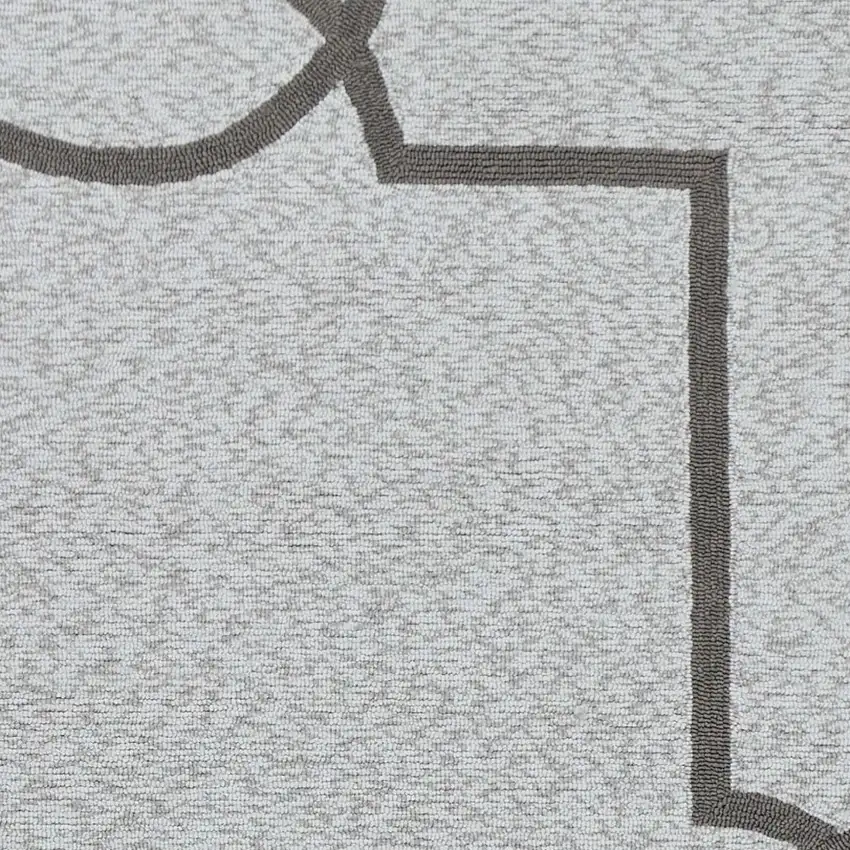 Ivory Indoor Outdoor Area Rug Photo 8