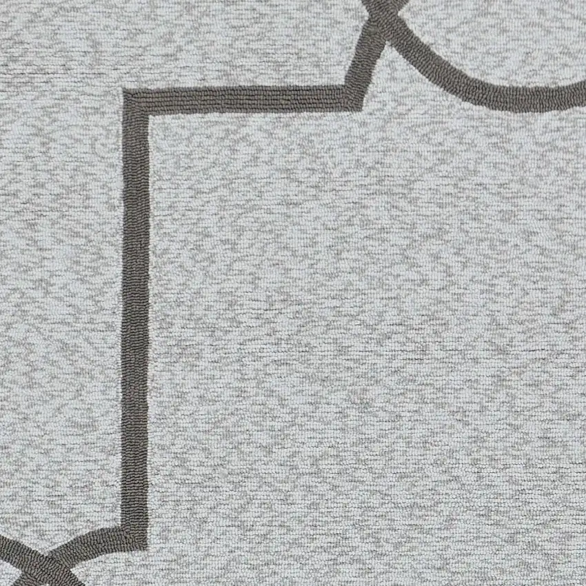 Ivory Indoor Outdoor Area Rug Photo 6