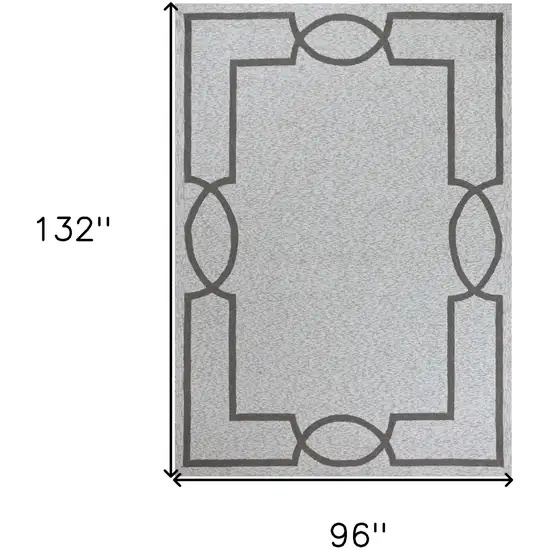 Ivory Indoor Outdoor Area Rug Photo 3