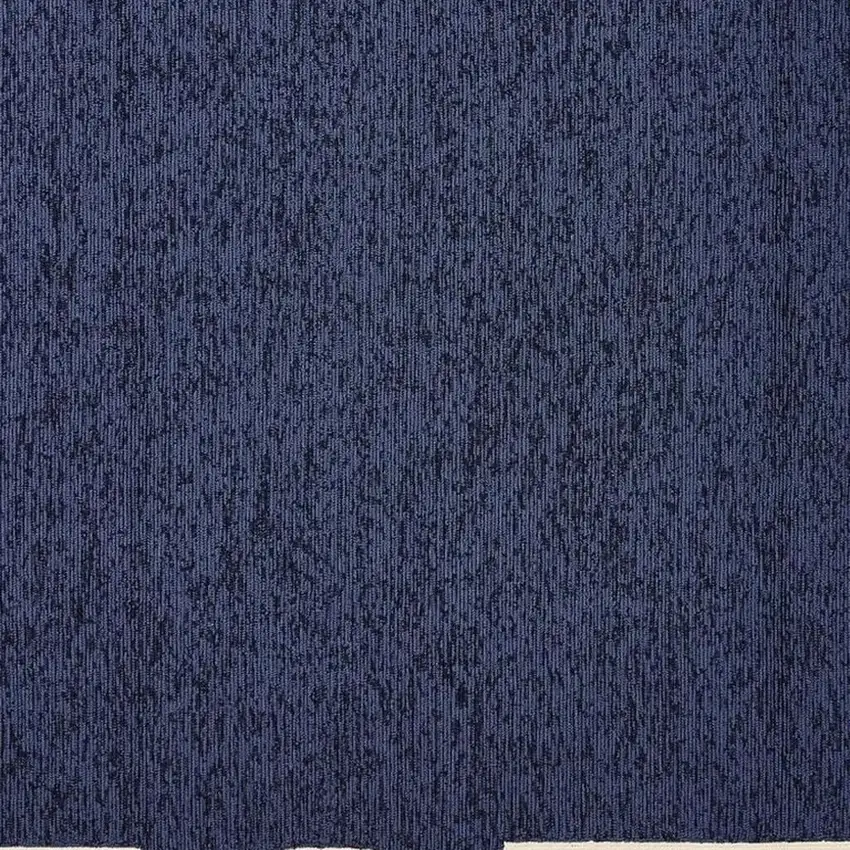 Blue And Ivory Geometric Hand Hooked Area Rug Photo 4