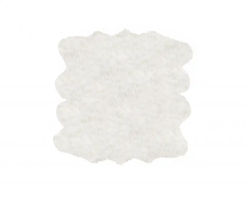 Off White Octo Faux Sheepskin - Area Rug Photo 4