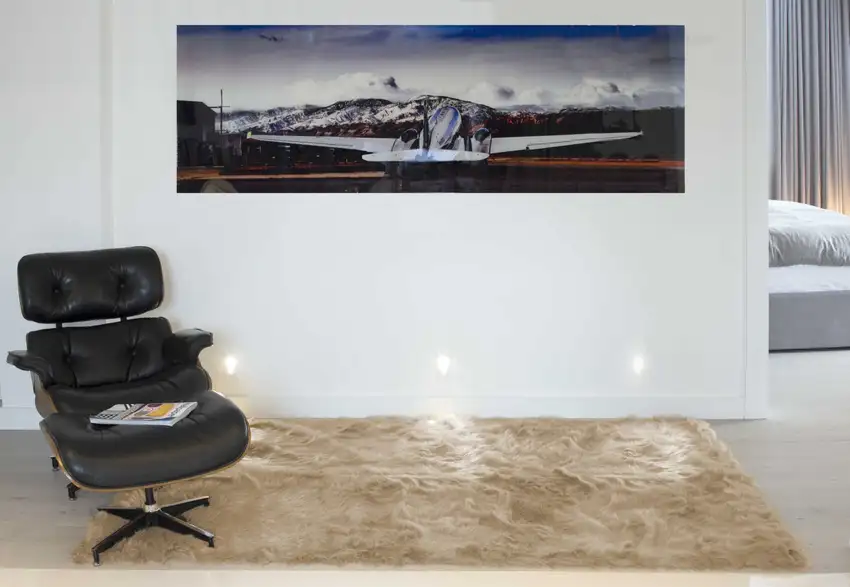 Off White Sheepskin - Rug or Throw Photo 4