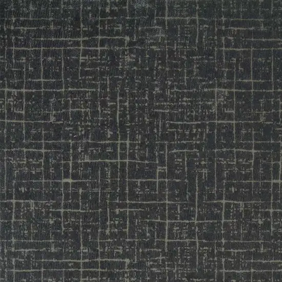 Olive Green And Beige Crosshatch Area Rug Photo 3