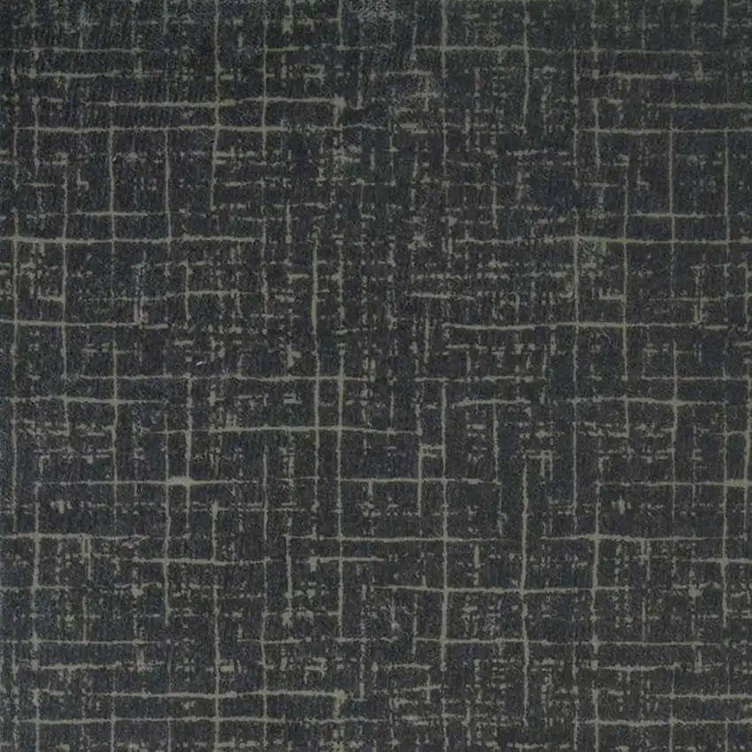 Olive Green And Beige Crosshatch Area Rug Photo 3
