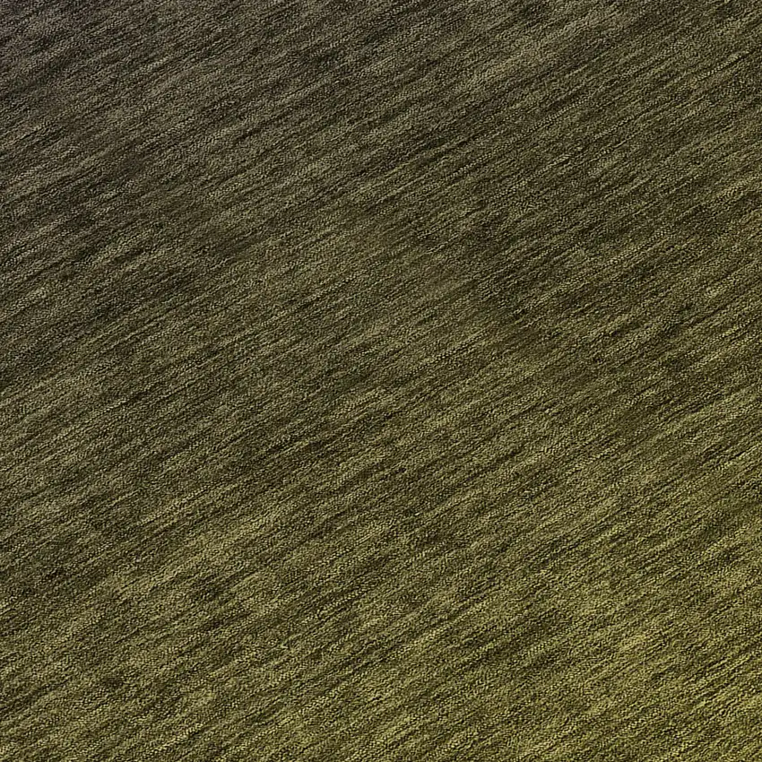 Olive Green And Charcoal Abstract Washable Indoor Outdoor Area Rug Photo 8