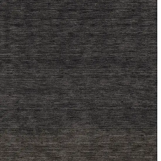 Olive Green And Charcoal Ombre Washable Area Rug With UV Protection Photo 3