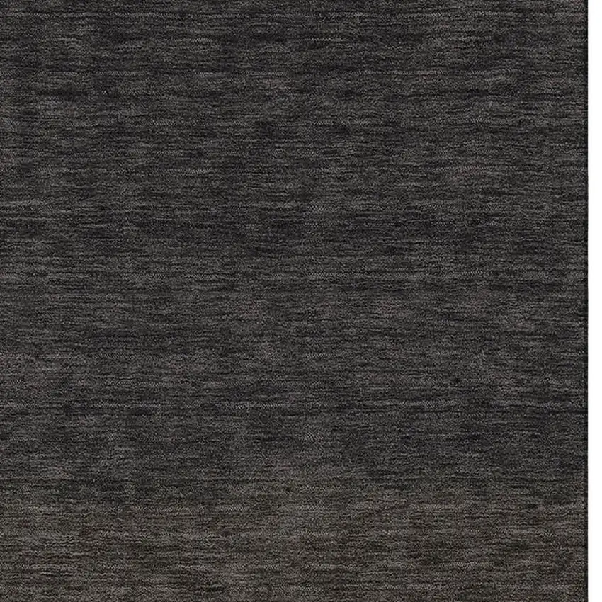 Olive Green And Charcoal Ombre Washable Area Rug With UV Protection Photo 4