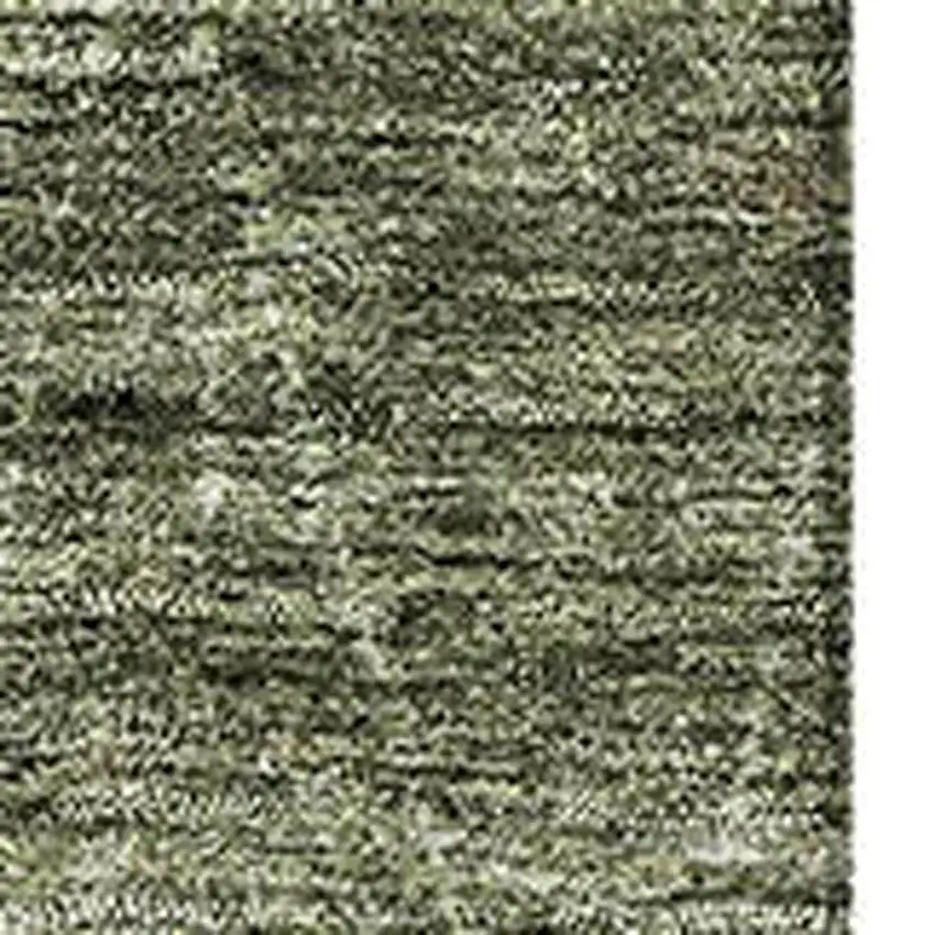 Olive Green And Gray Geometric Washable Area Rug With UV Protection Photo 2