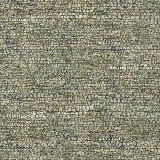 Olive Green And Green Abstract Washable Indoor Outdoor Area Rug Photo 2