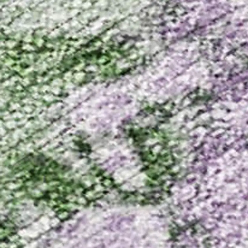 Olive Green And Lavender Abstract Washable Indoor Outdoor Area Rug Photo 3
