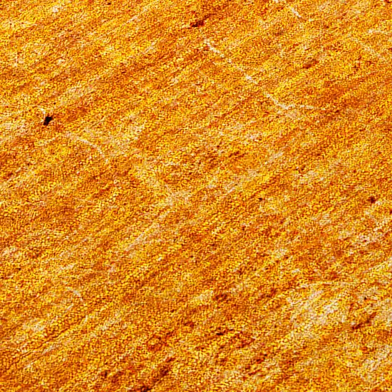 Orange Abstract Washable Non Skid Indoor Outdoor Area Rug Photo 8