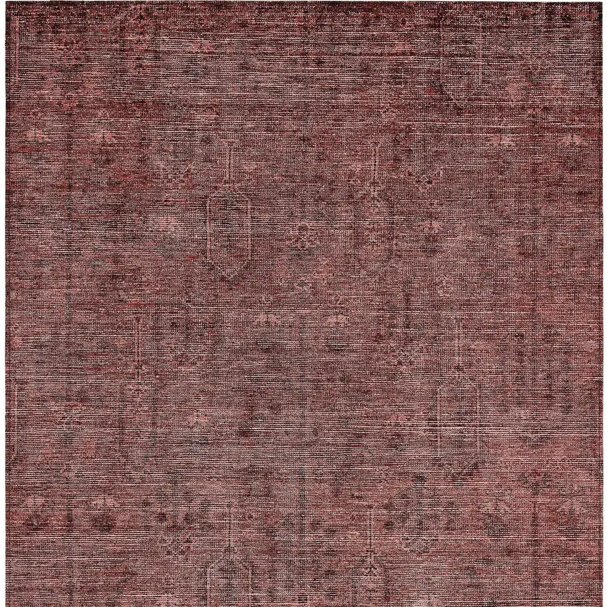 Orange And Copper Southwestern Washable Indoor Outdoor Area Rug Photo 6
